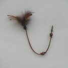Pheasant feather x-long clip