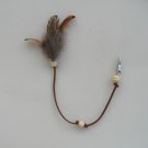 Pheasant feather x-long clip
