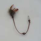 2-Pheasant feather x-long clip