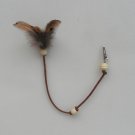 3-Pheasant feather x-long clip