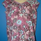 Maternity Baby & Me Cap Sleeve Tee Shirt Medium EUC