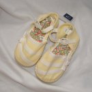 NWT Girls GAP KIDS Cloth Sandal Yellow Sz 9 Toddler