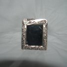 NIP Mini Silver Photo Easel Frame or Pin Gift for Mom