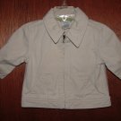 Boys GYMBOREE Country Club Khaki Coat Sz 3-6 Mo **EUC**