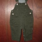 Boy BABY GAP Khaki Lined Pant Overalls 3-6 Months *EUC*
