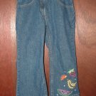 Girls GYMBOREE Tutti Fruity Ankle Length Jeans 6 **LN**