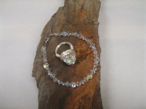 Swarovski solitaire ring