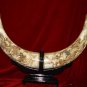 Nice Old Bone Art Handicraft Lucky Dragon Tooth adornment