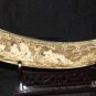 Old Bone Art Handicraft Man Woman Sex Design Tooth adornment