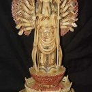 Old Bone Art Handicraft Lucky Thousand Hand Kwan-yin Figure