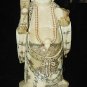 Old Bone Art Handicraft Lucky Ruyi Wealth Buddha Figure