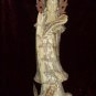 Old Bone Art Handicraft Ruyi Kwan-yin Ride Dragon Statue
