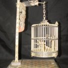 Old Bone Art Dragon Figure Carving Birdcage Decoration