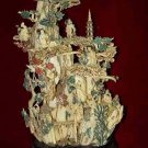 Exquisite Bone Art Handicraft Carving Nice Wonderland