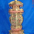 Exquisite Bone Art Handicraft Carving Tower Decoration