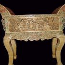 Exquisite Bone Art Handicraft Carving 8 immortal Table altar