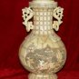 Exquisite Bone Art Handicraft Carving Kylin Design Vase
