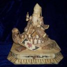 Exquisite Bone Art Handicraft Lucky God Ride Tortoise Figure