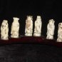 Exquisite Bone Art Handicraft Chinese Eight immortal Figure