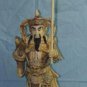 Exquisite Bone Art Handicraft Chinese Lucky Door God Figure