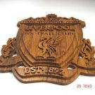 Liverpool Logo Handmade with teakwood