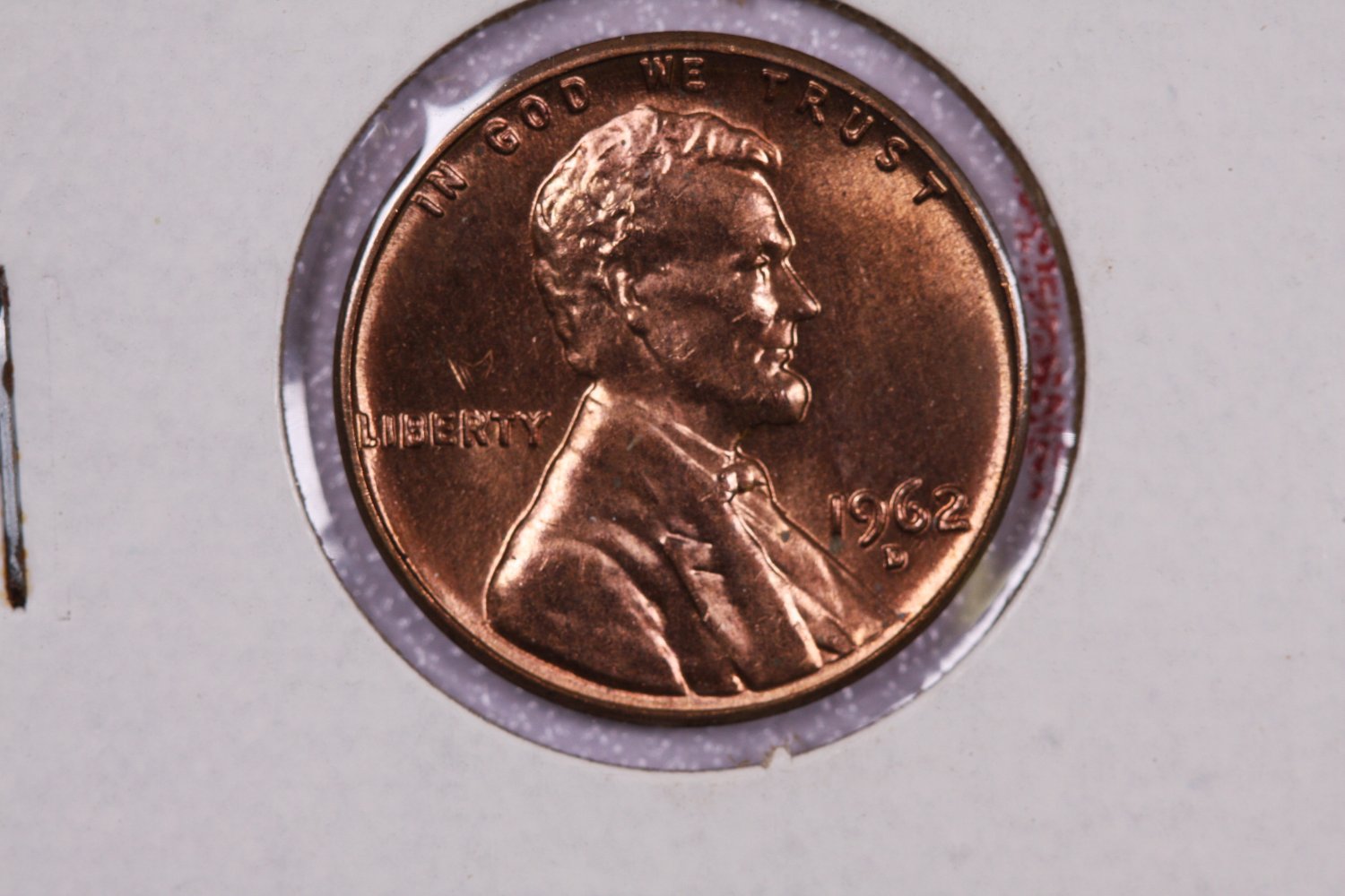 1962-D 1C Lincoln Memorial Penny. Brilliant UN-Circulated ...