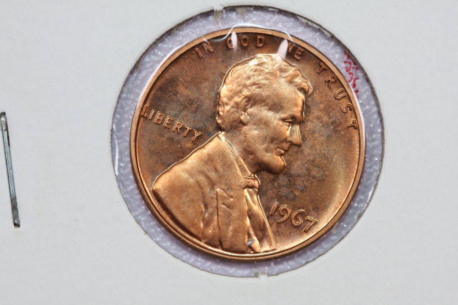 1967 1C Lincoln Memorial Penny. Brilliant UN-Circulated, SMS Coin.