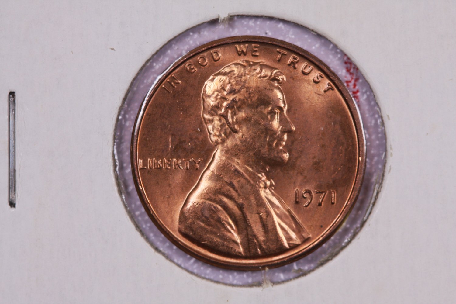 1971 Lincoln Memorial Penny. Brilliant UN-Circulated Coin.