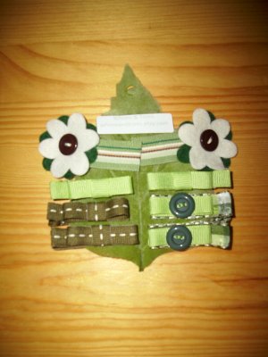 Handmade hair clips