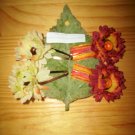 Floral Snap Clips