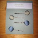 Button Bobbies sage and blue