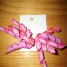 Mini pink korker bow