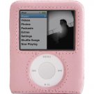 Griffin Leather Case Pink for iPod NANO 3G