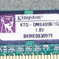 Kingston Technology KTD-DM8400B/1G-A1 1GB DIMM Memory Module Stick