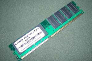 Elpida 512MB Pc2700 cl2.5 DDR 1005003 ADDD1094 MEMORY MODULE STICK