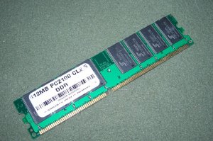 sIMPLETECH 512MB Pc2100 cl2.5 DDR 1005006 ADDD20B3 MEMORY MODULE STICK