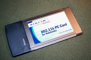 PROXIM SKYLINE 802.11B PC MAC WIRELESS NETWORKING CARD