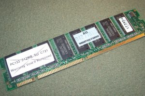 SAMSUNG 512MB PC133 SD C721 ST3954 MEMORY MODULE STICK