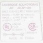 CAMBRIDGE SOUNDWORKS TEAD-48-091000U 9VDC 1A AC POWER ADAPTER