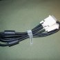 DVI-D Male/Male Dual Link Digital Video Cable, White Connectors 6 FOOT