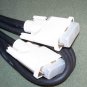 DVI-D Male/Male Dual Link Digital Video Cable, White Connectors 6 FOOT