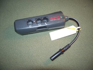 APC PNOTEPRO Surge Arrest Notebook Pro Surge Protector