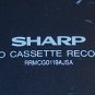 SHARP RRMCG0119AJSA -G0119AJSA VCR REMOTE CONTROL