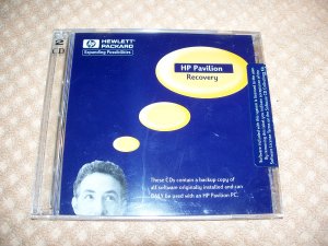 HP PAVILION SYSTEM RECOVERY 2 DISK SET NEW MS# X04-77390 HP# 5011-8584