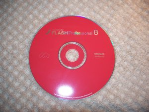 MACROMEDIA FLASH PROFESSIONAL 8 WINDOWS/MAC SOFTWARE ZPF80DCD *MINT* WITH S/N