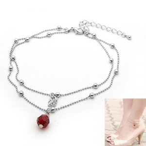 Gemstone Anklet