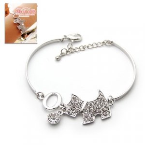 Diamond Doggie Bracelet
