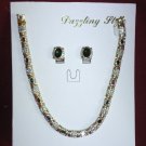 Gold Jewelry Set of  2/Earring, Necklace