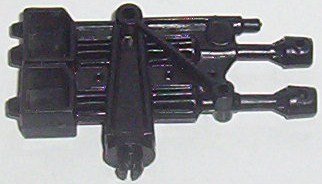 Wheeled Warriors black double laser from "Battle Base"