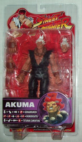 Street Fighter Series 4 Akuma Action Figure - Series 4 Akuma